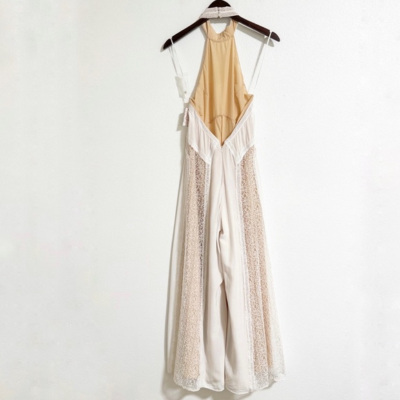 NEW Free People Sweet Talkin Boho Wide Leg Jumpsuit - Picture 3 of 16